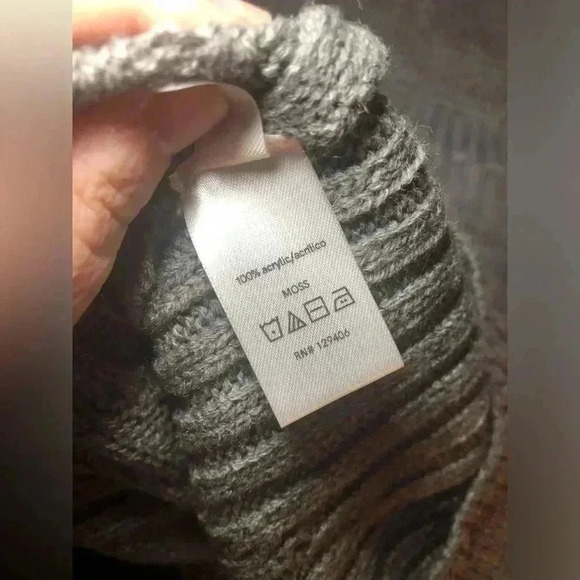 Grey Sweater Dress open back size small - Picture 15 of 16